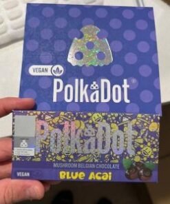 PolkaDot Blue Acai Chocolate Bar