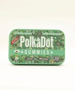 Polkadot Creme de Menthe Gummies