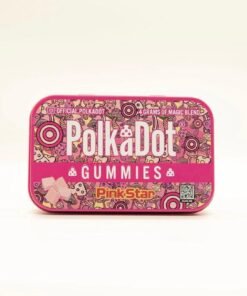 Polkadot Pink Star Magic Mushroom Gummies