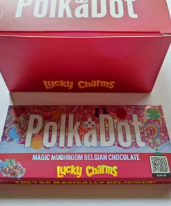Buy Polkadot lucky charms magic mushroom belgian chocolate