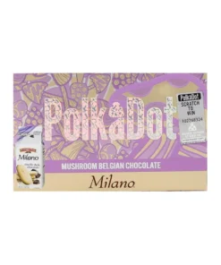 Buy Milano PolkaDot Mushroom Belgian Chocolate bar